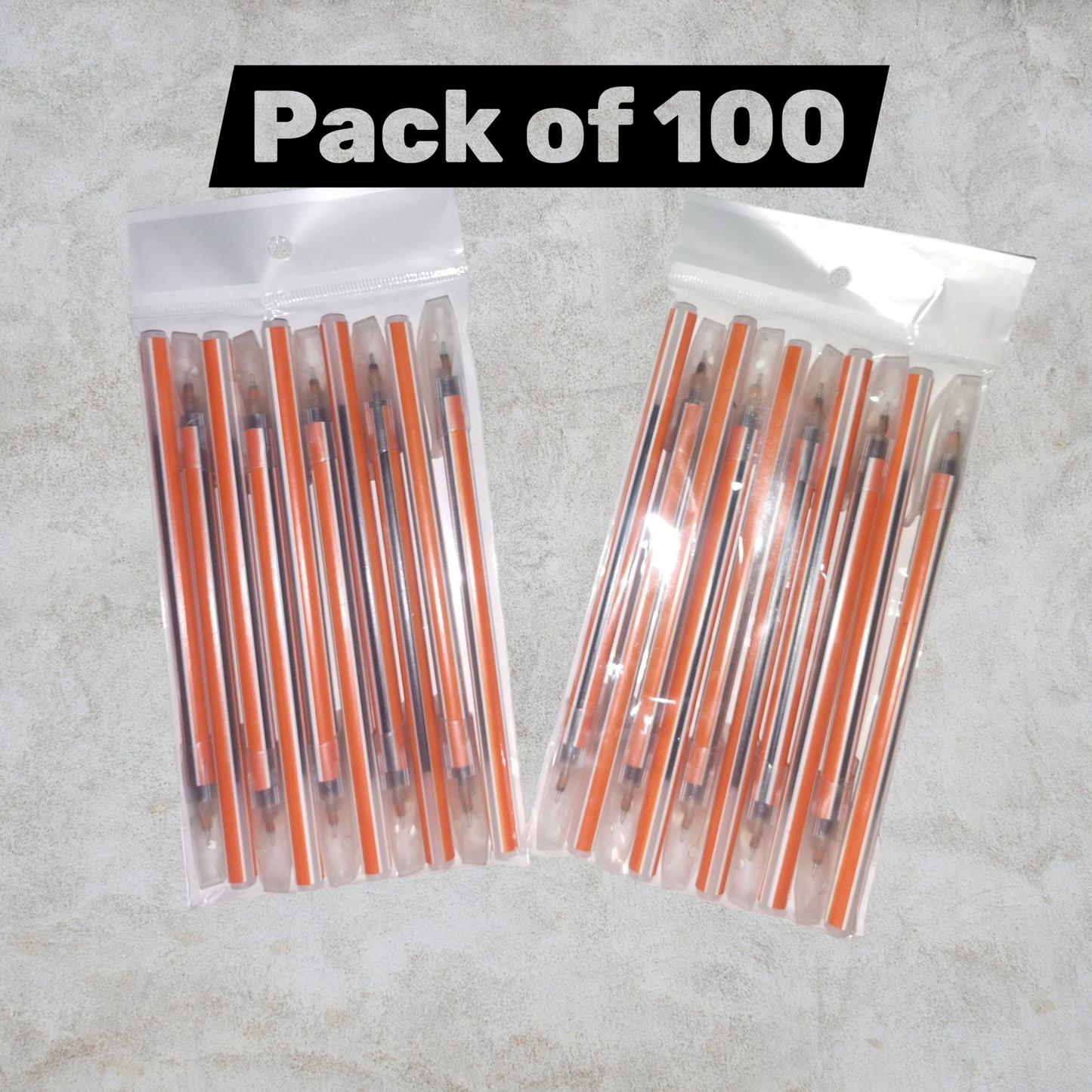 DumSum Ball Pen - BLUE | Ball Point Pen Set With Comfortable Grip ink is very smoothly to write | Pens For Writing | School and Office Stationery | Pens For Students (Pack of 100)