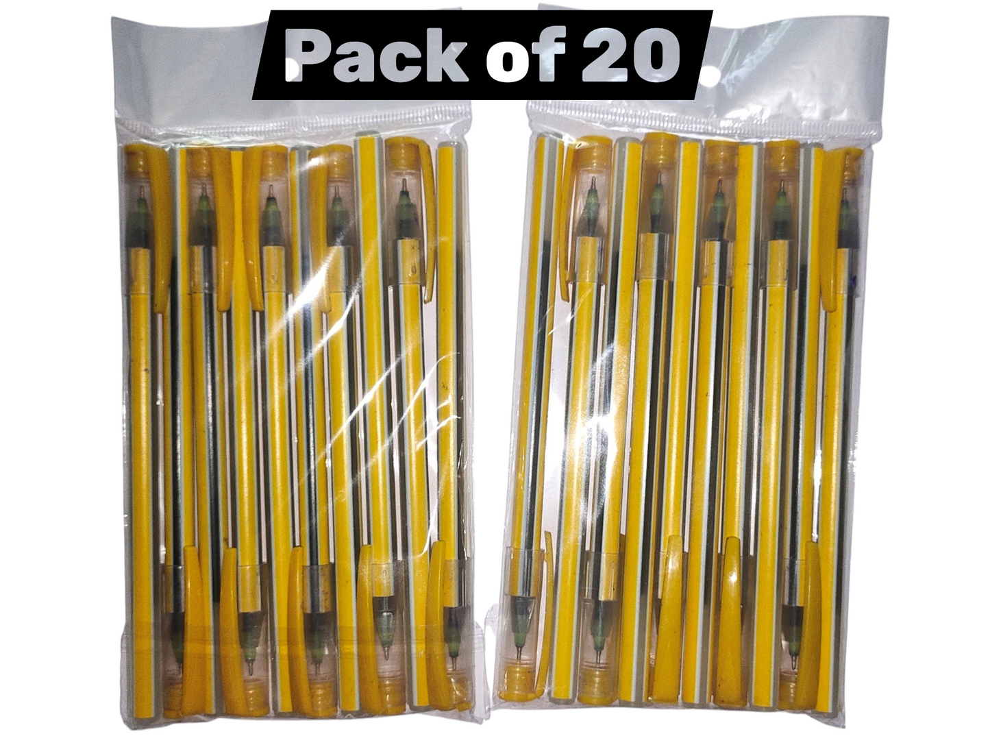 DumSum Ball Pen - BLUE | Ball Point Pen Set With Comfortable Grip ink is very smoothly to write | Pens For Writing | School and Office Stationery | Pens For Students (Pack of 50)